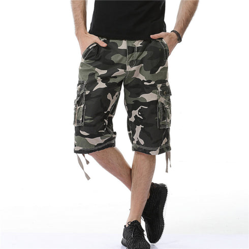 Camouflage Cargo Shorts